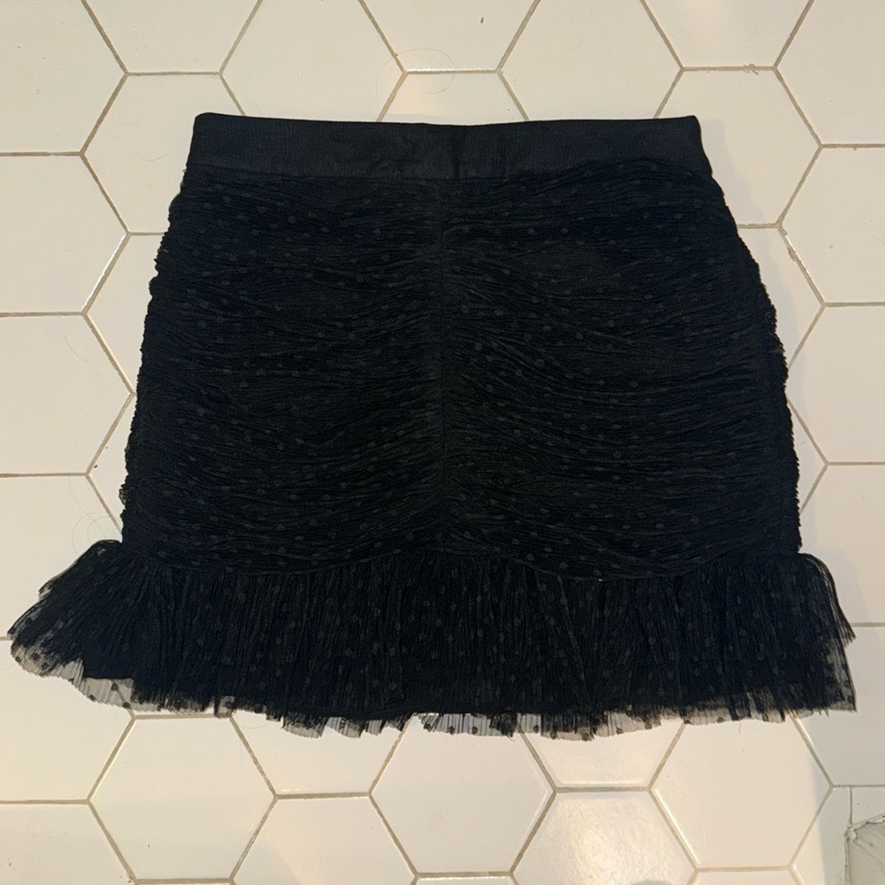 Endless Rose Black lined skirt Size S
